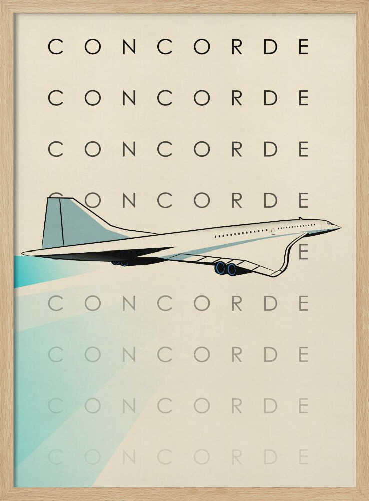 Supersonic Concorde Flight