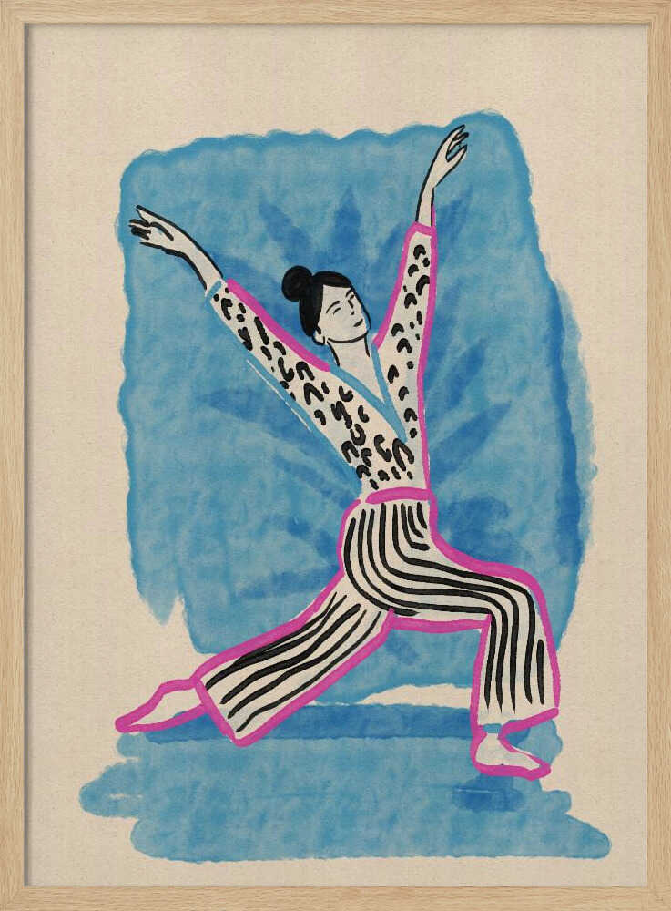 Graceful Yoga Pose