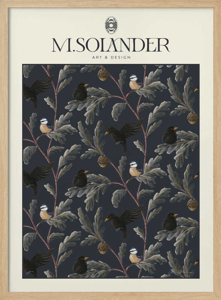 Moody Oak Birds