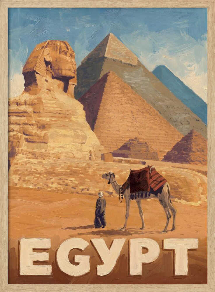 Egypt Desert Great Pyramids