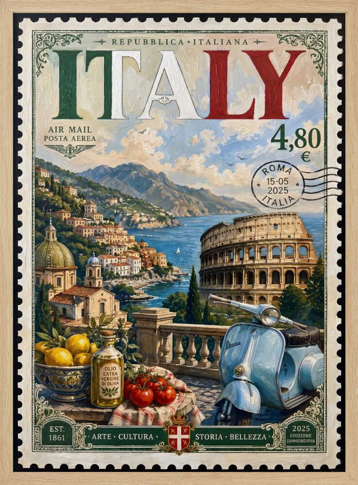 Italian Coast Vespa Dreams