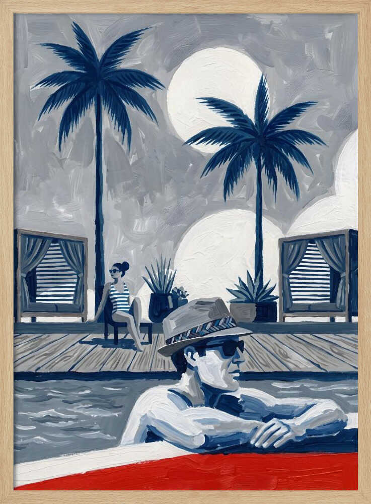 Stylish Poolside Leisure