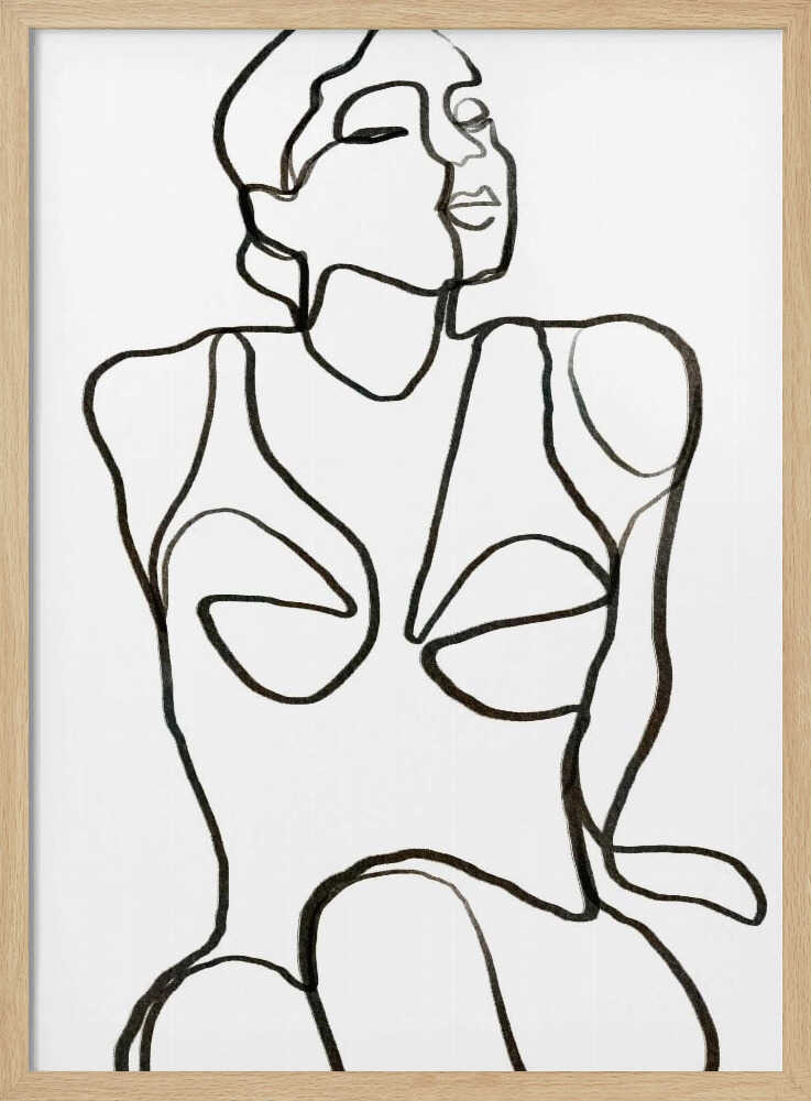 Continuous Line Woman
