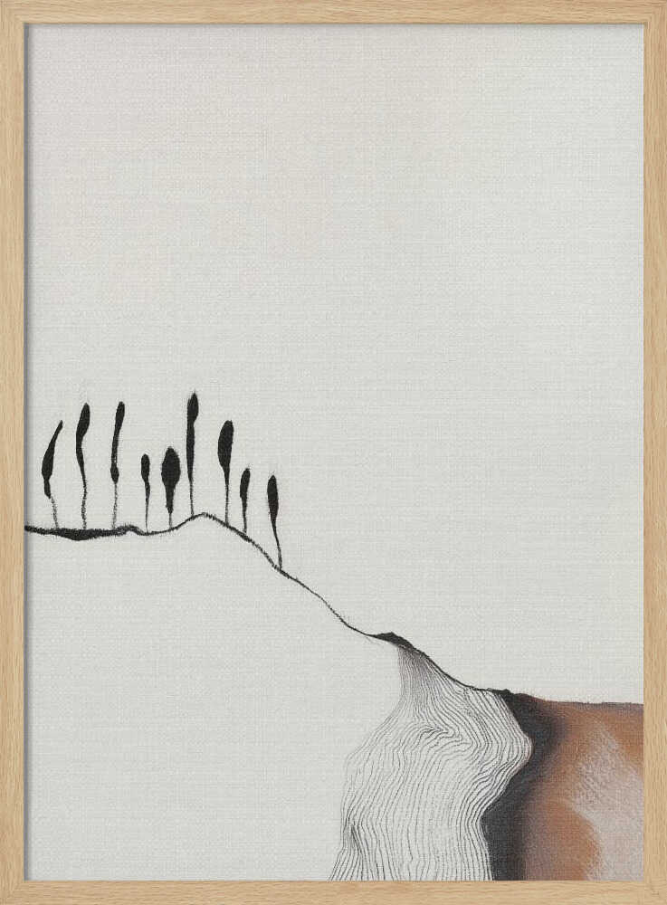 Minimalist Mountain Serenity