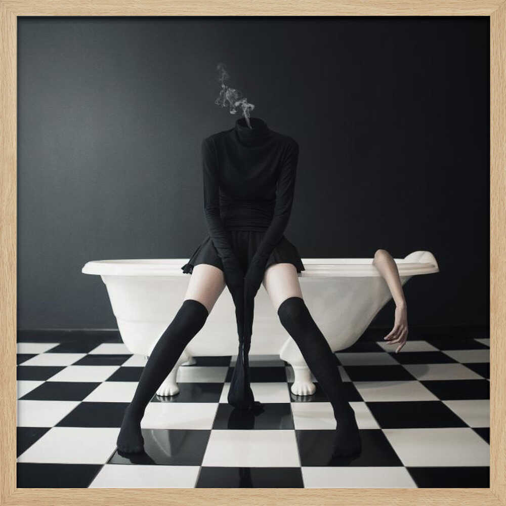 Mysterious Bathtub Figure