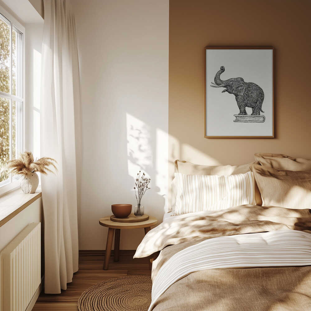 Elephant On a Book (1935 1936)