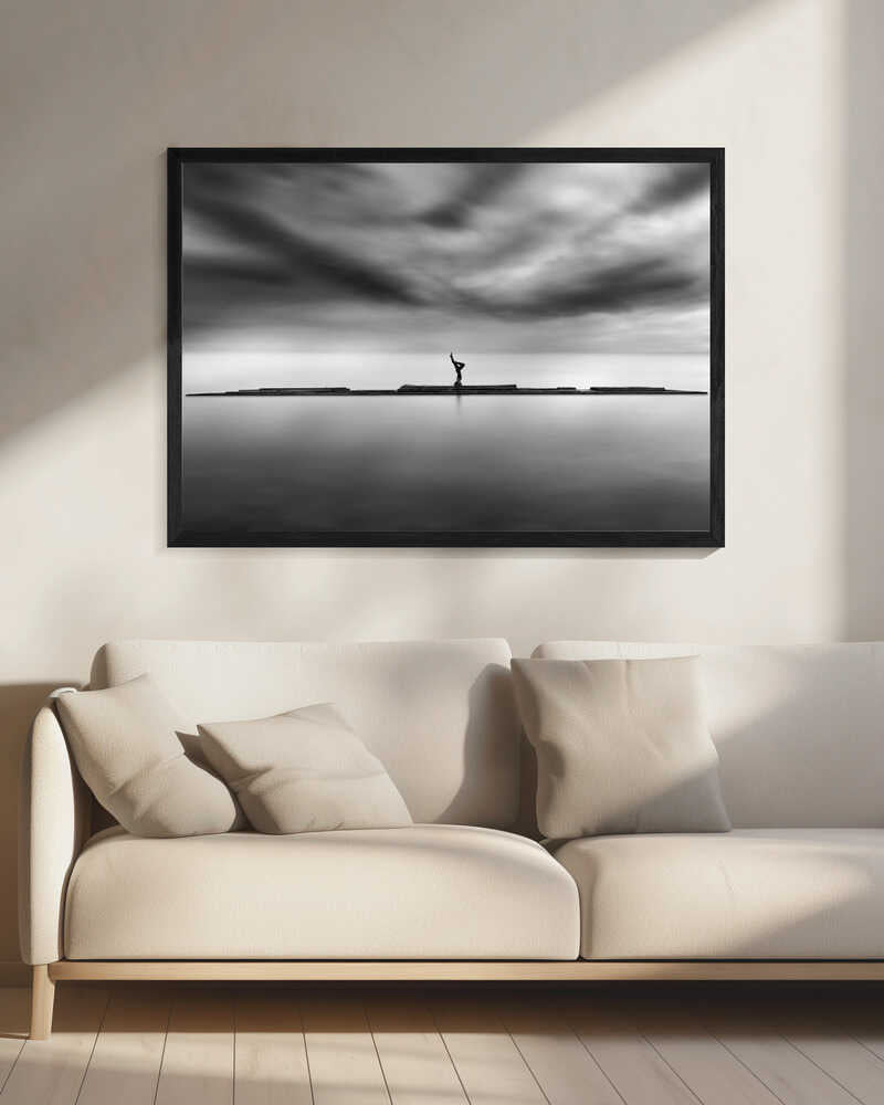 Serene Balance Seascape