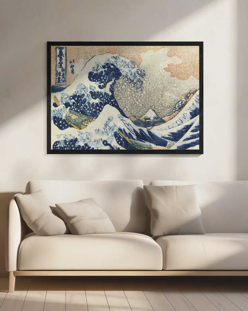 Hokusai's "Under the Wave Off Kanagawa"