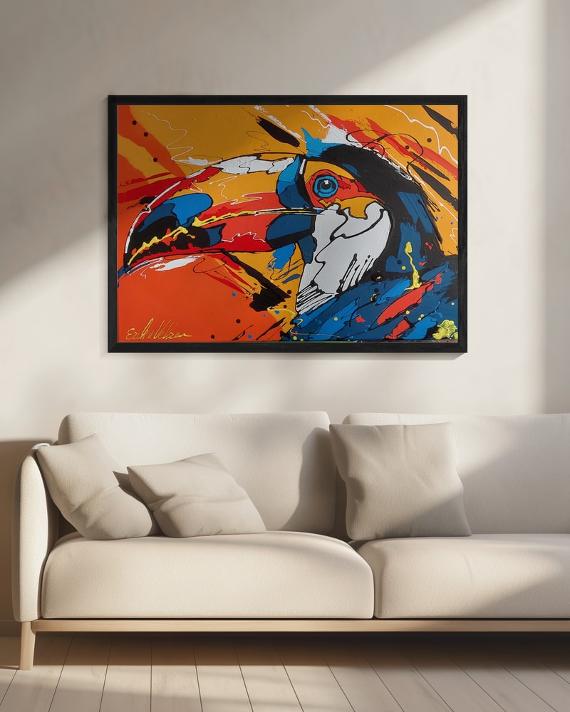 Vibrant Tropical Toucan