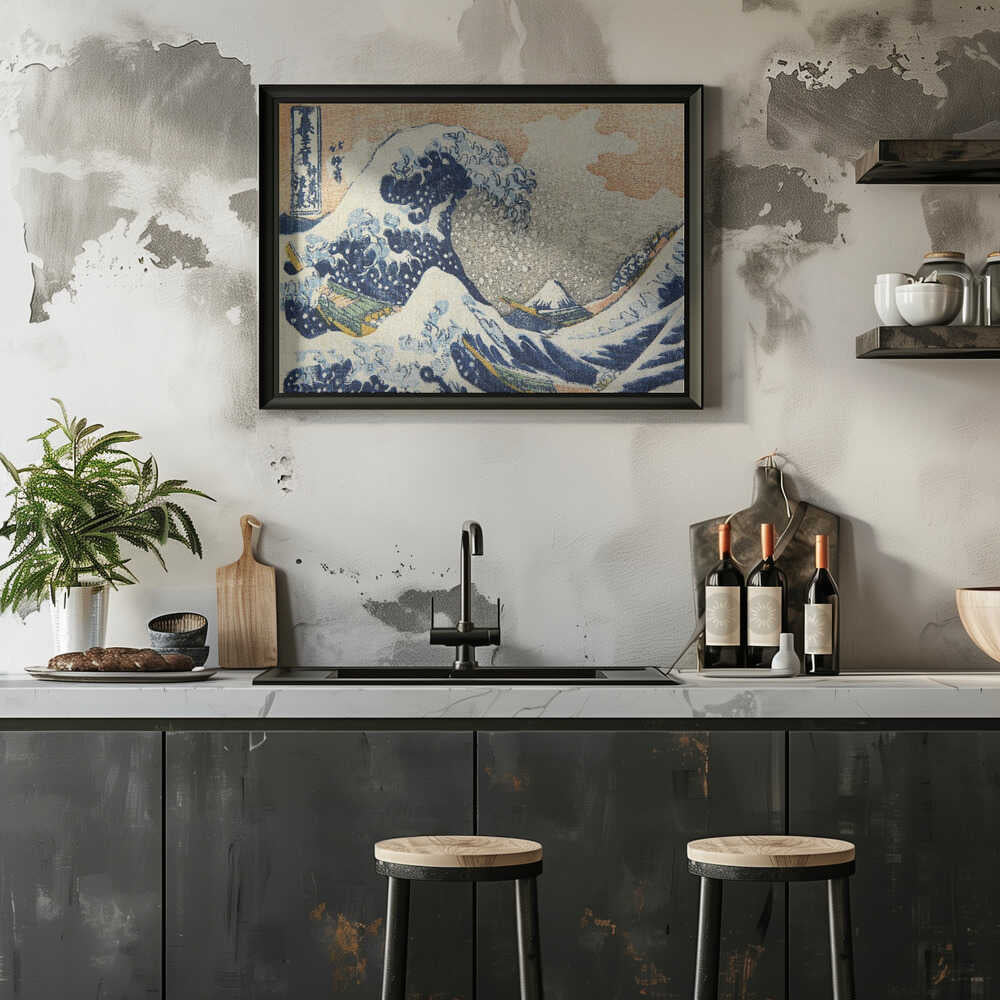 Hokusai's "Under the Wave Off Kanagawa"