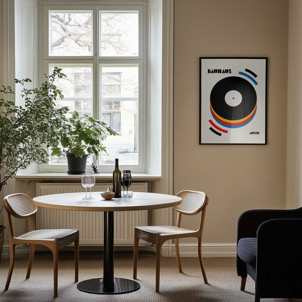 Abstract Music Vinyl
