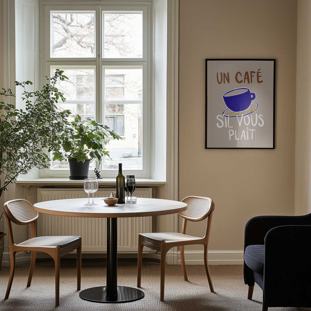 Un café sil vous plait