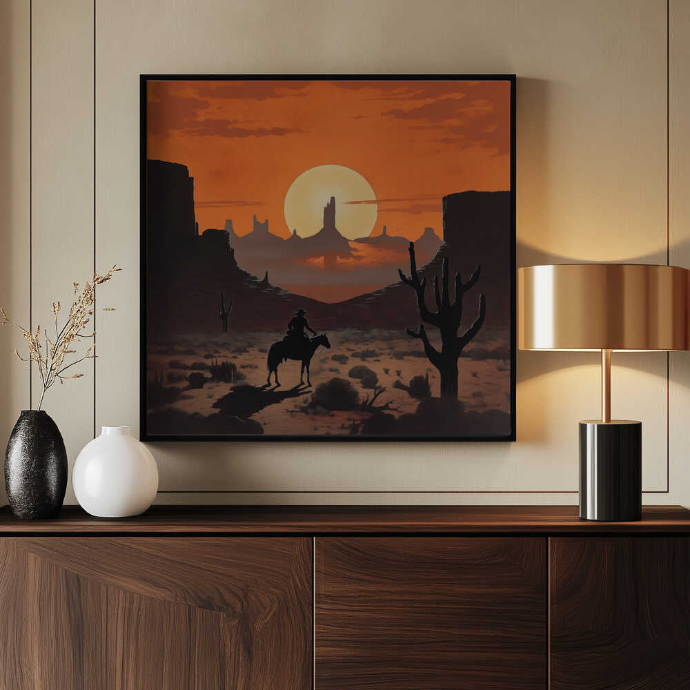 Sunset Cowboy