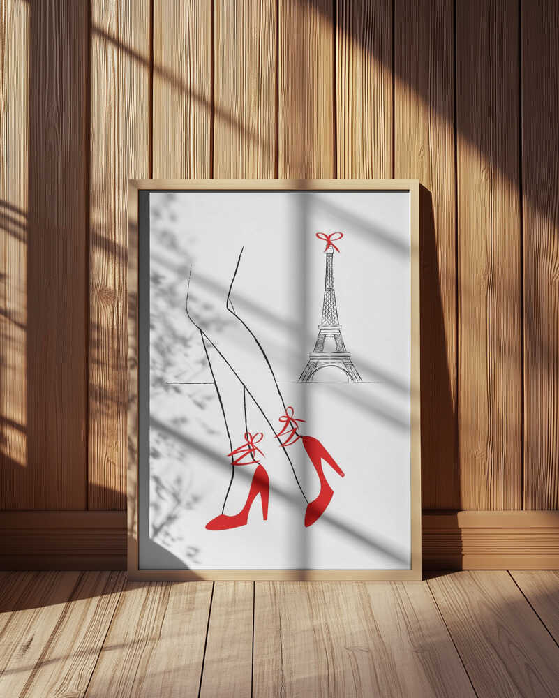 Eiffel Tower Red Heels