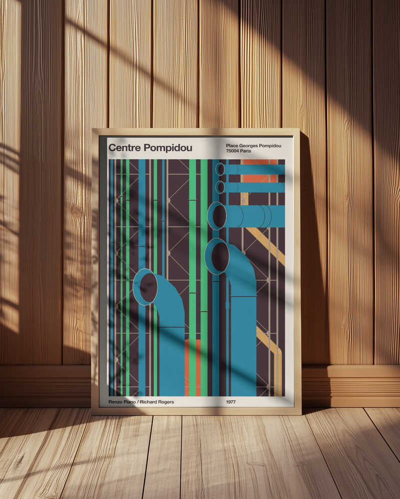 Colorful Architectural Pipes