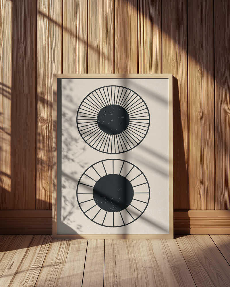 Geometric Sun Circles