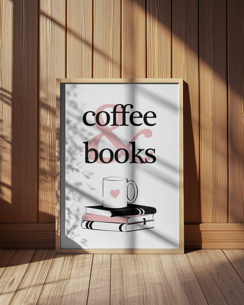 Coffee Books Heart