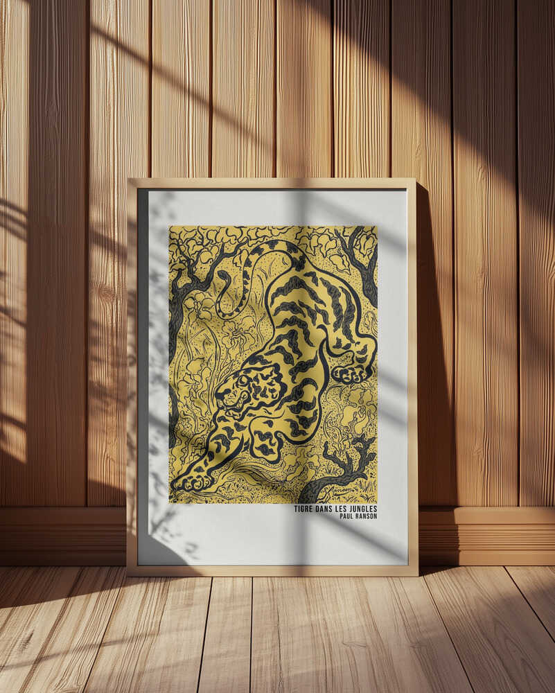 Tigre Dans Les Jungles Poster
