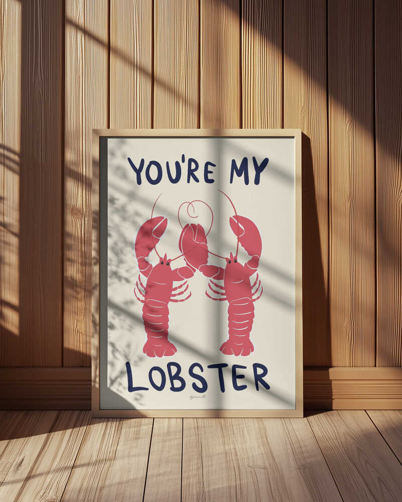 Romantic Lobster. You're My Lobster
