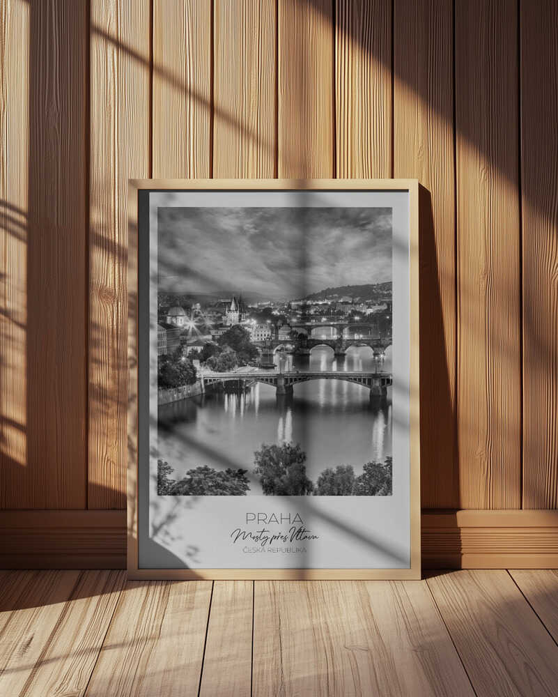 Prag. Vltava River