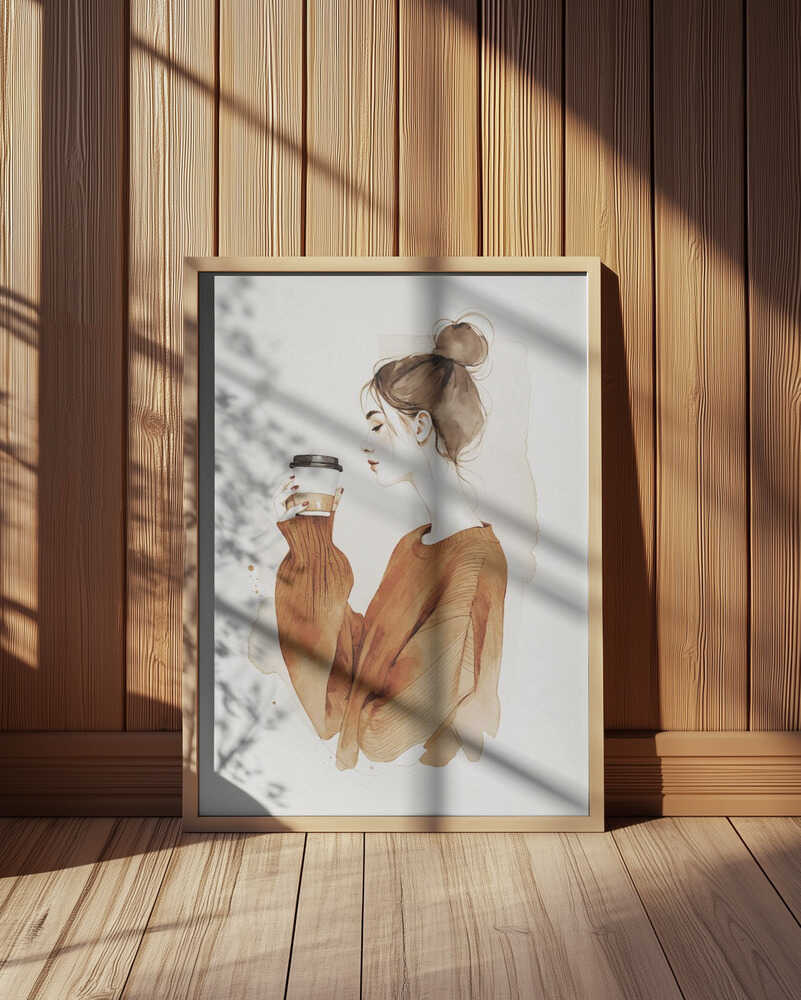 Cozy Coffee Girl