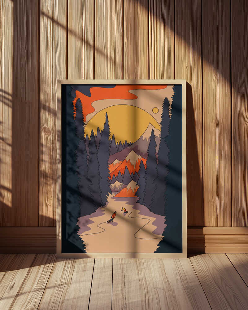Snowboard holiday