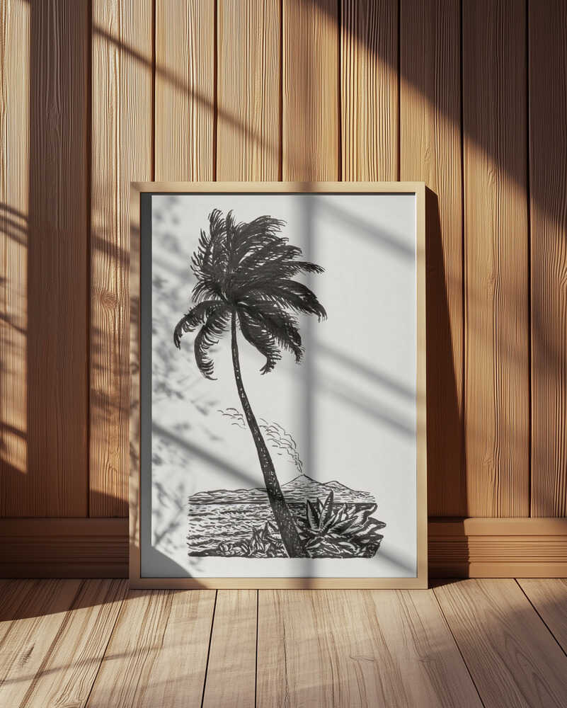 Palm Tree With an Island (ca. 1891–1941)