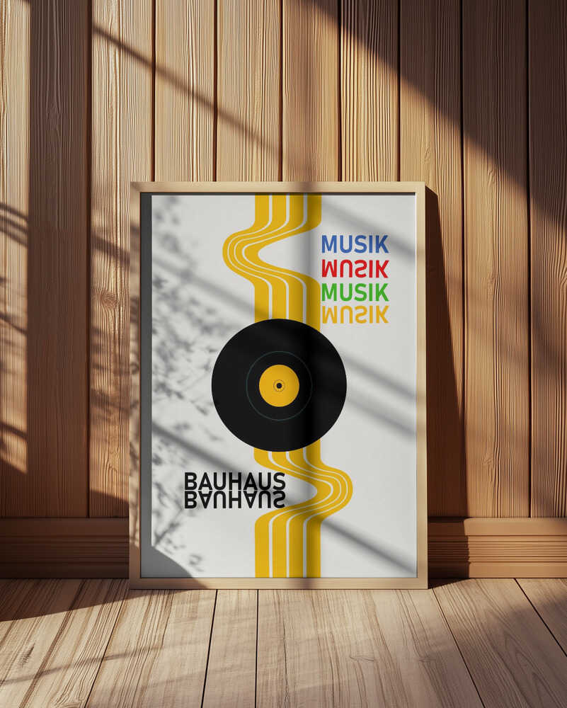 Bauhaus Music Vinyl Design