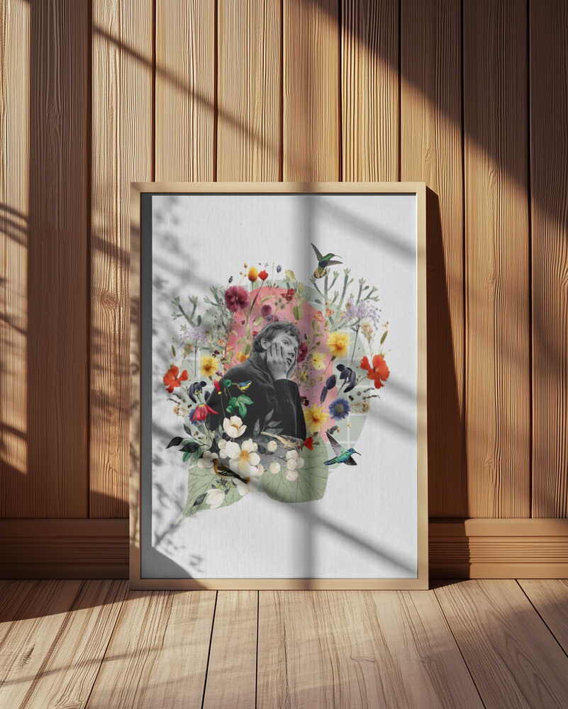 Dreamy Floral Reflection