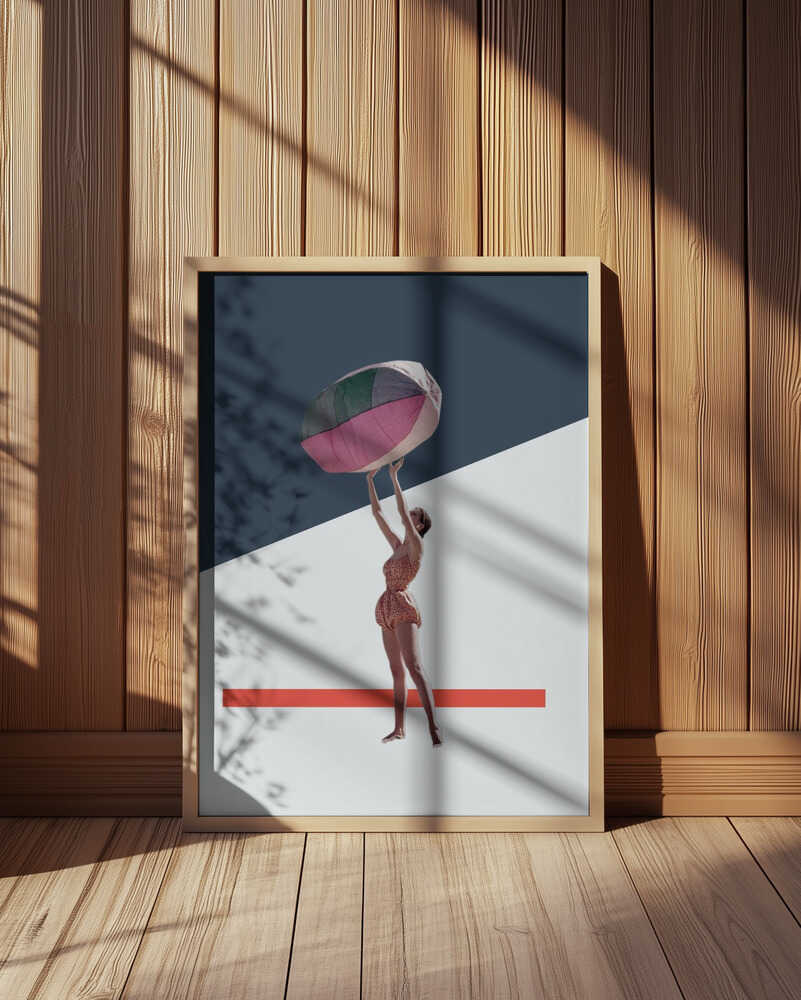 Retro Beach Ball Play