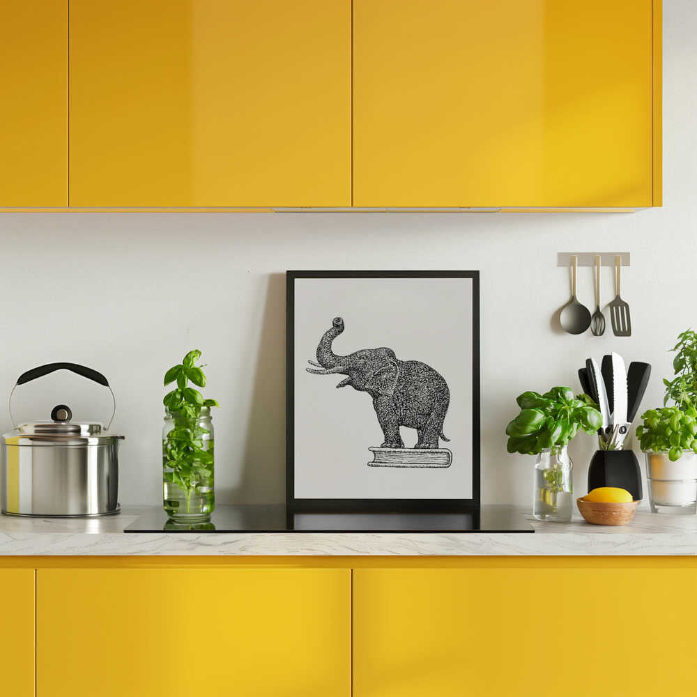 Elephant On a Book (1935 1936)