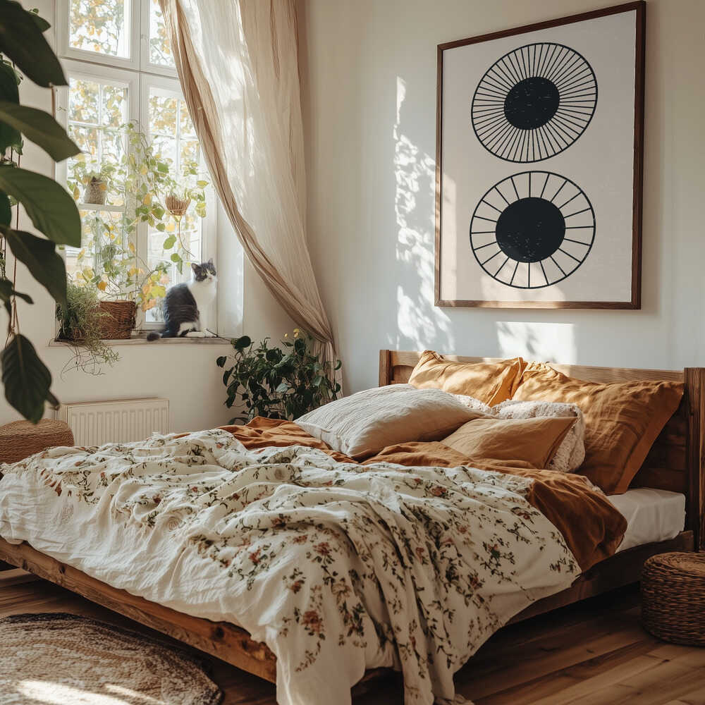 Geometric Sun Circles