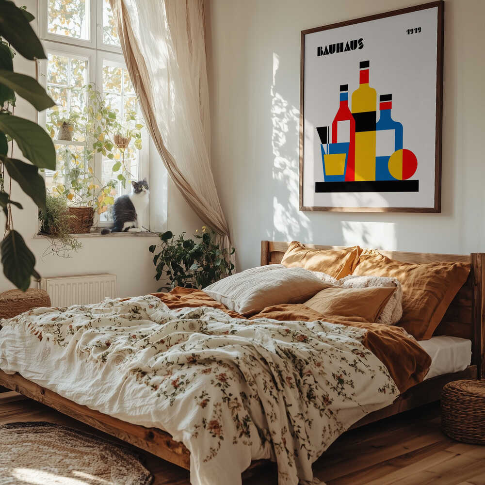 Bauhaus Geometric Still Life