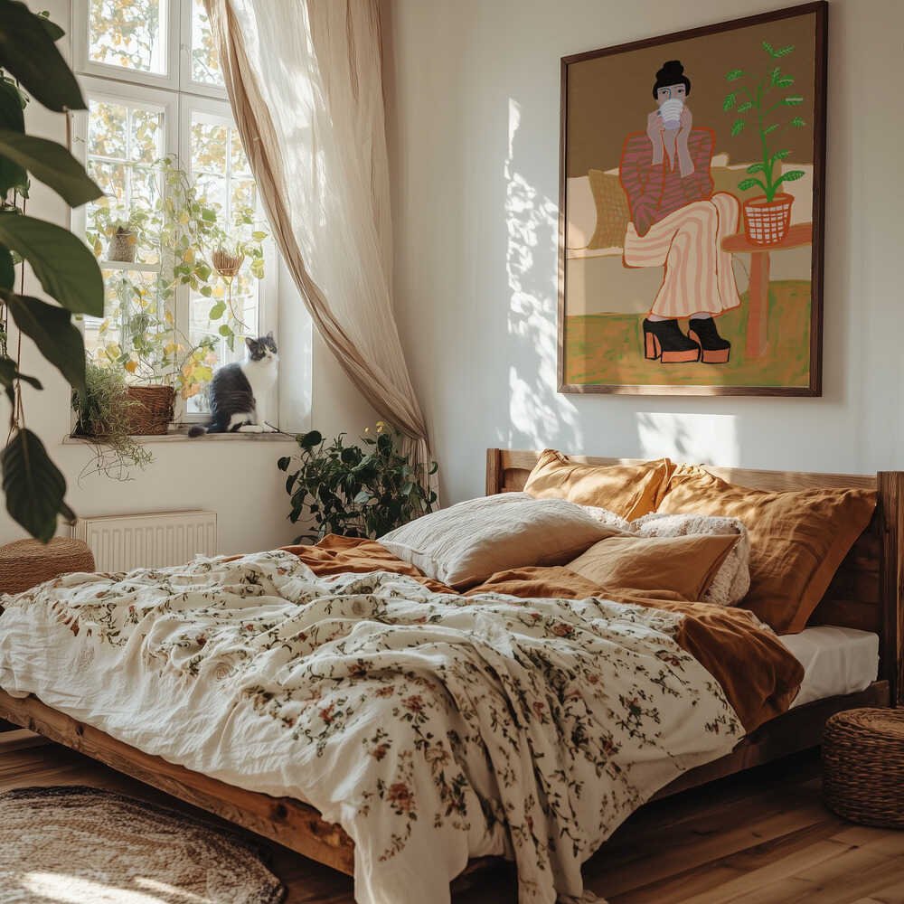 Cozy Coffee Moment