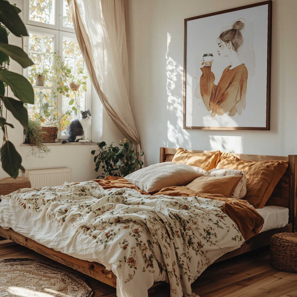 Cozy Coffee Girl