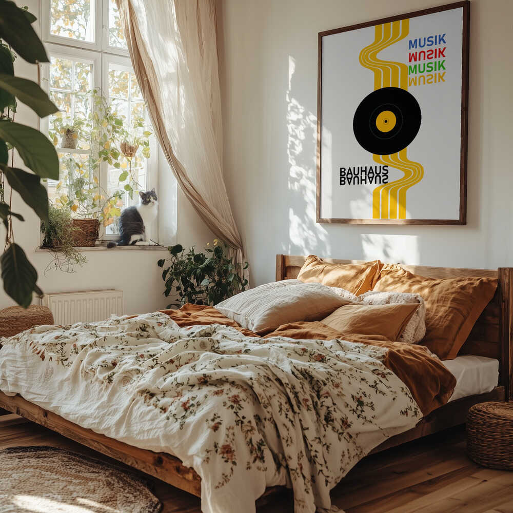 Bauhaus Music Vinyl Design