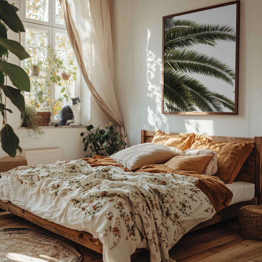 Tropical Green Palms