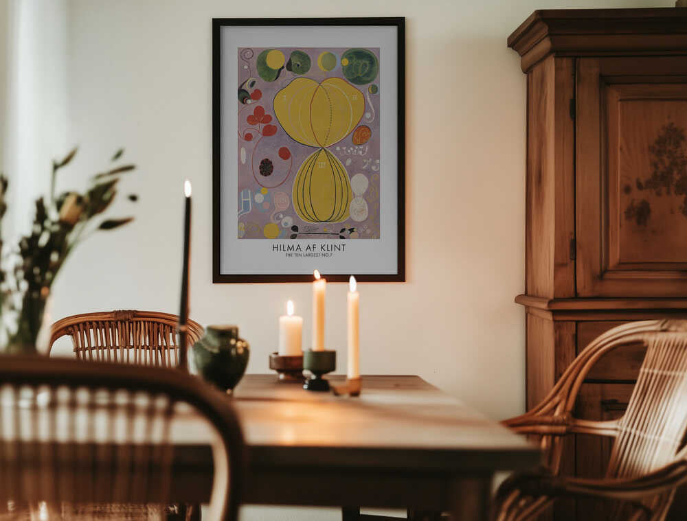 The Ten Largest No.7 Poster