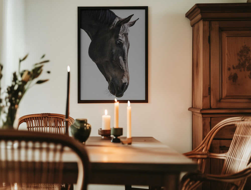 Gentle Equine Gaze