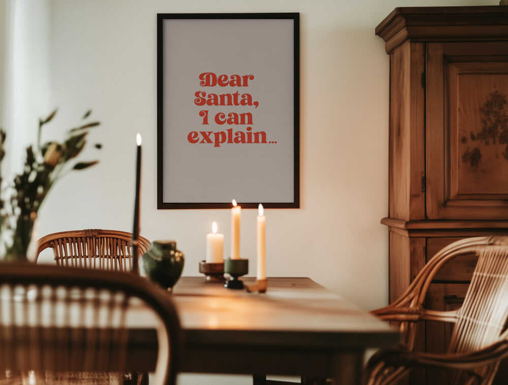 Dear Santa I can Explain