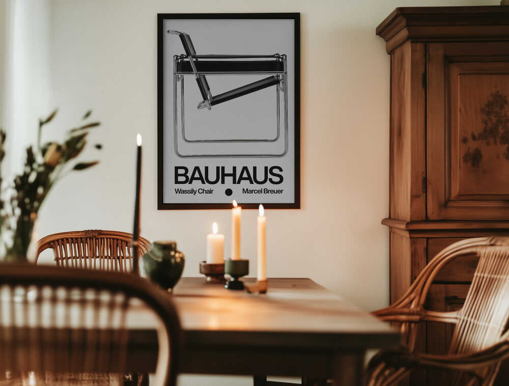 Bauhaus Wassily Chair Poster | Marcel Breuer Print