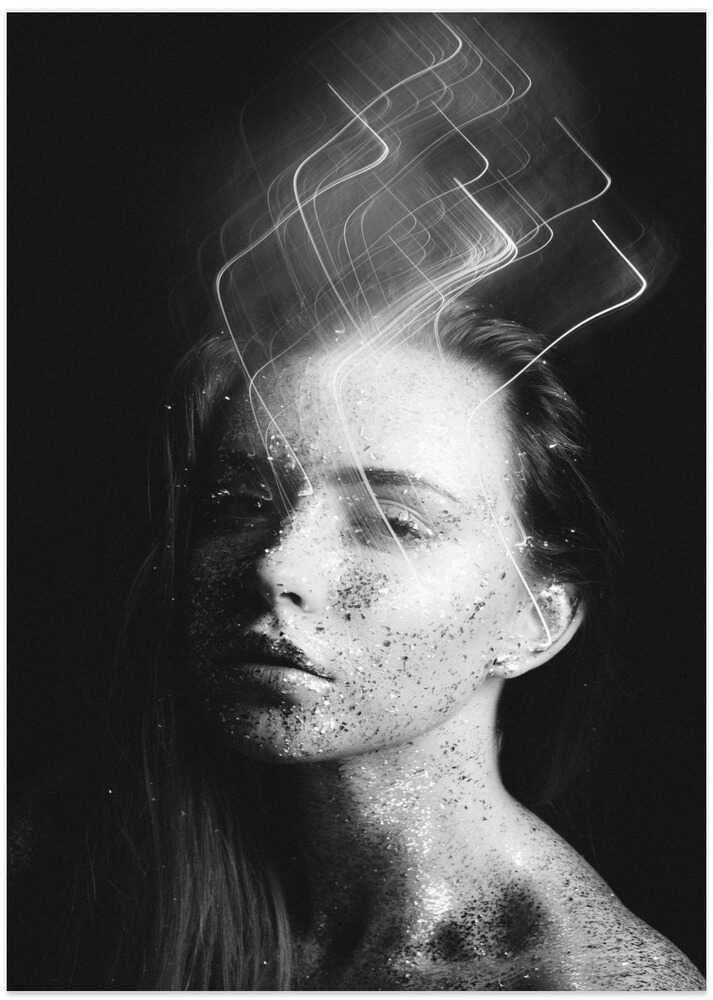 Ethereal Glitter Woman