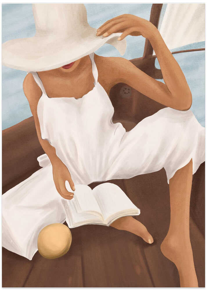 Summer Boat Reading