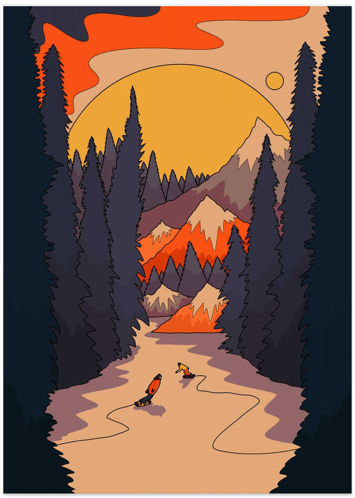 Snowboard holiday