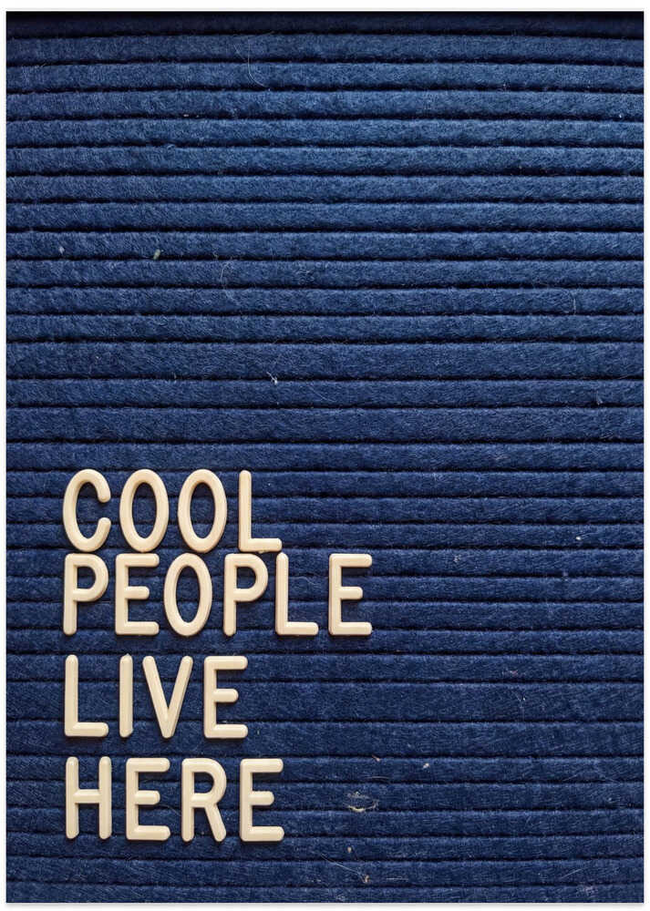 Cool People Live Here