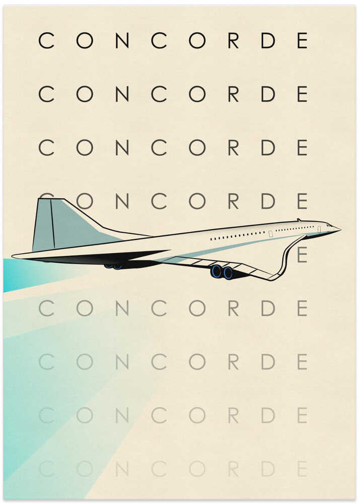 Supersonic Concorde Flight
