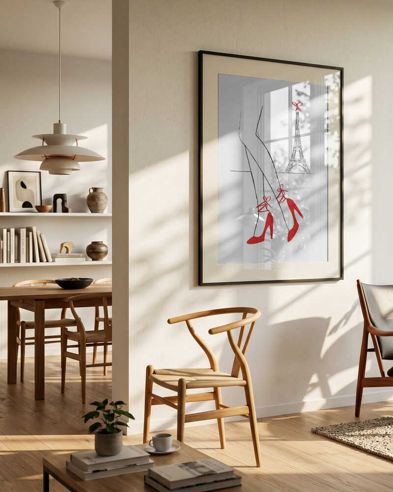 Eiffel Tower Red Heels