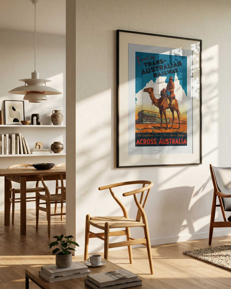 Trans Australian Railway Poster