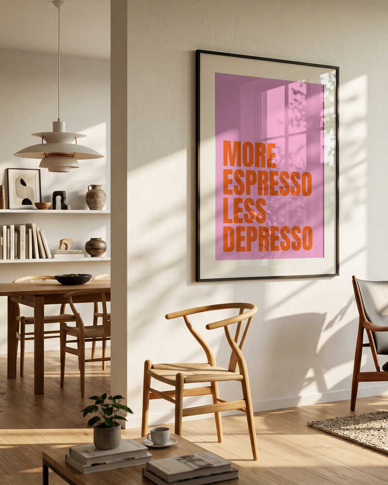 Caffeine Vibes. More Espresso Less Depresso