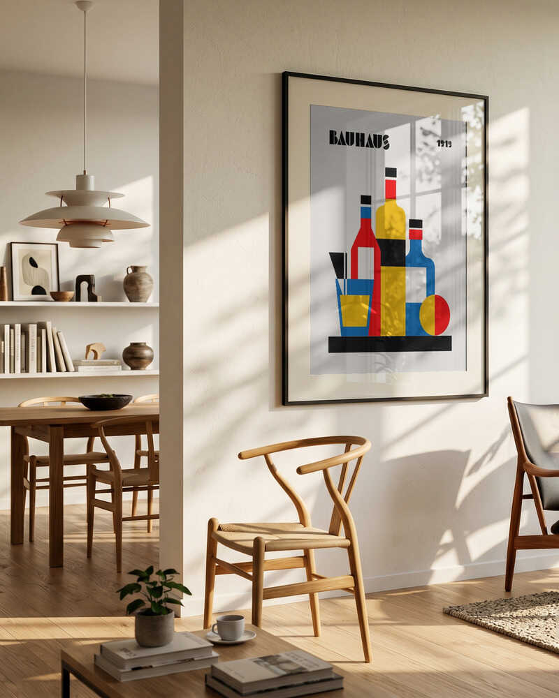 Bauhaus Geometric Still Life